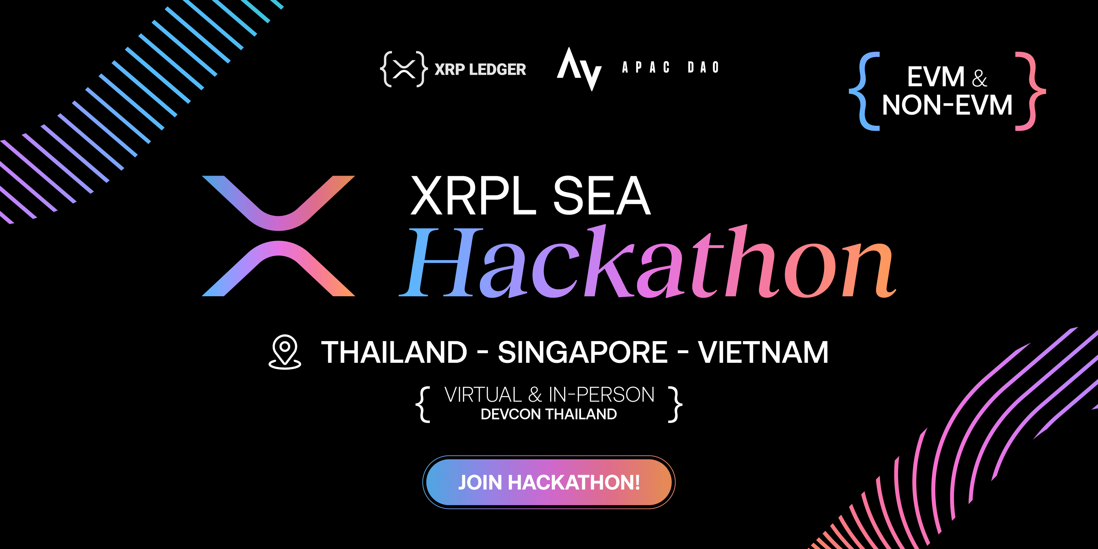 XRPL SEA HACKATHON 2024 banner