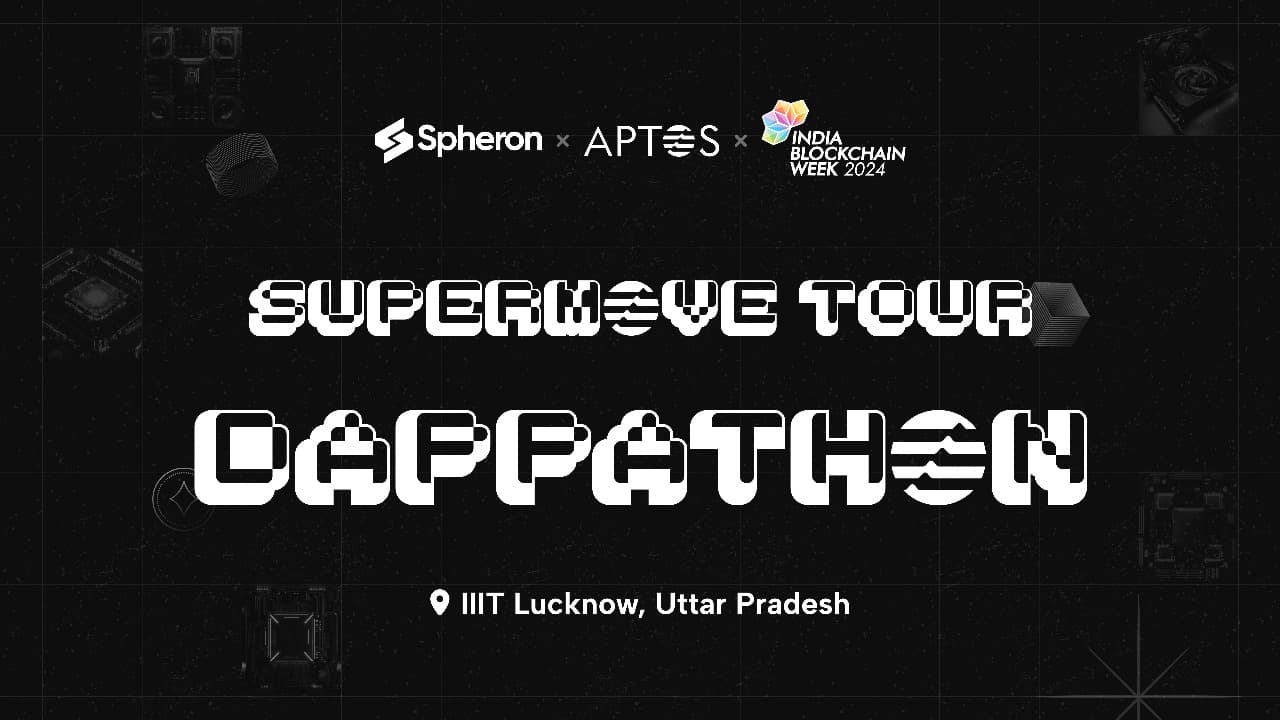 SuperMove Tour - dAppathon IIIT Lucknow banner