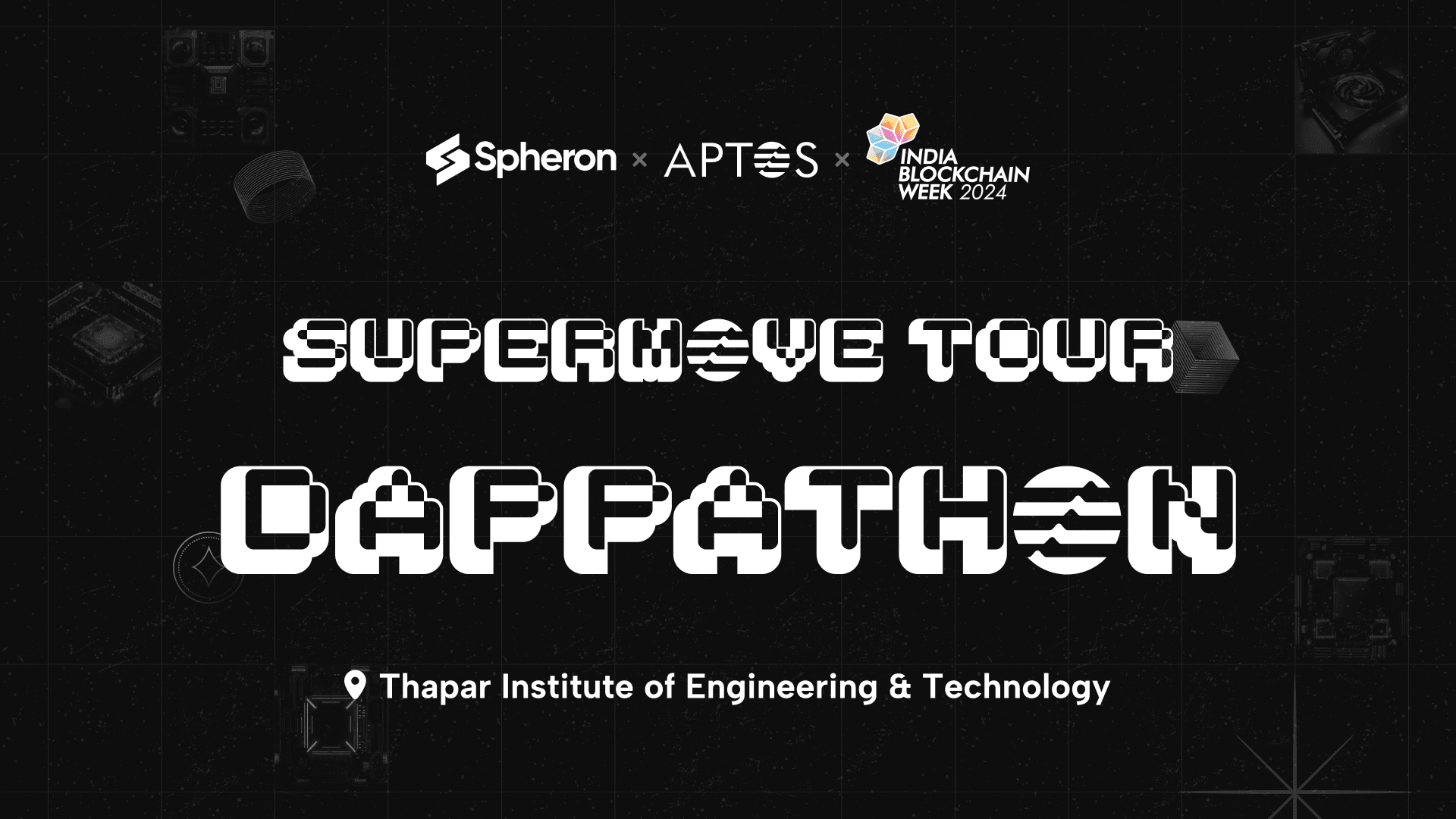 SuperMove Tour - dAppathon TIET banner