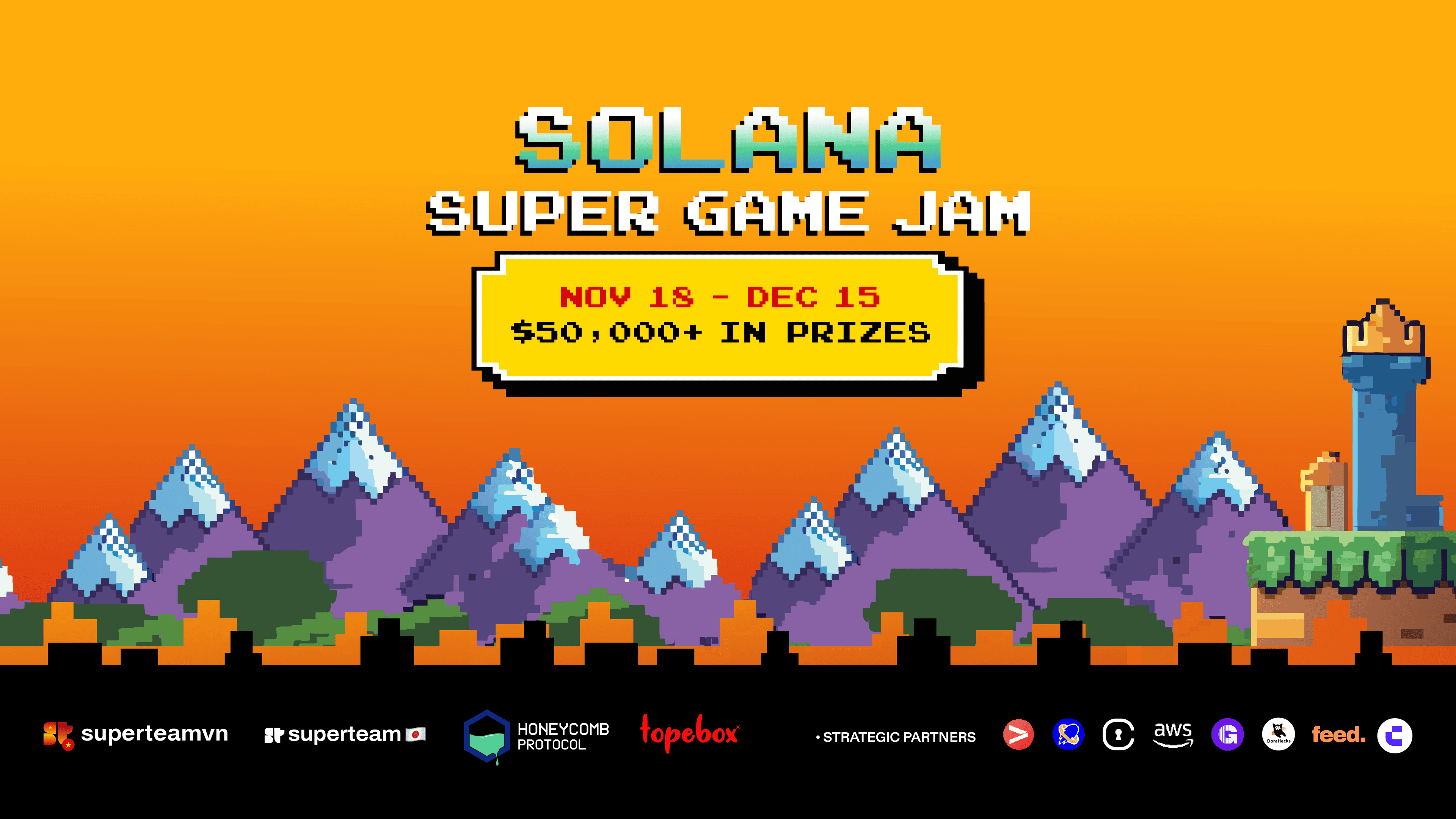 Super Game Jam 2024 banner