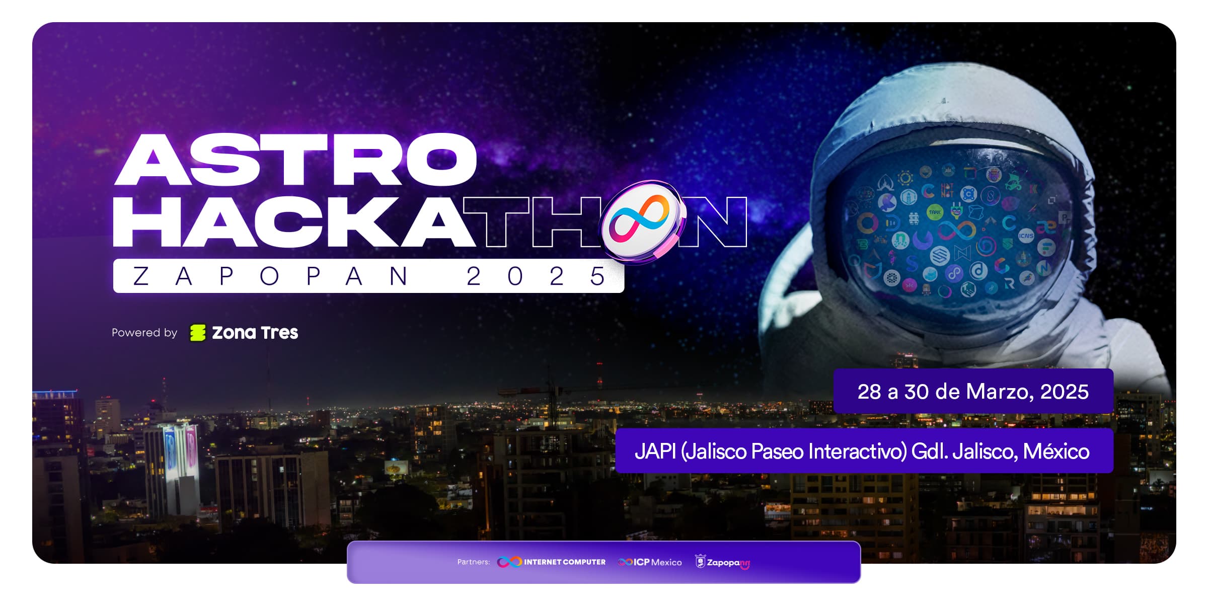 Astro Hackathon - Jalisco 2025 banner