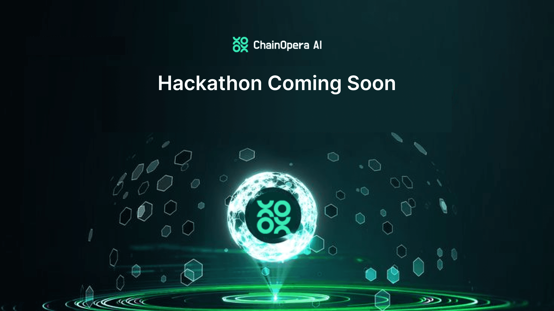 ChainOpera Hackathon - Building Decentralized AI Agents banner