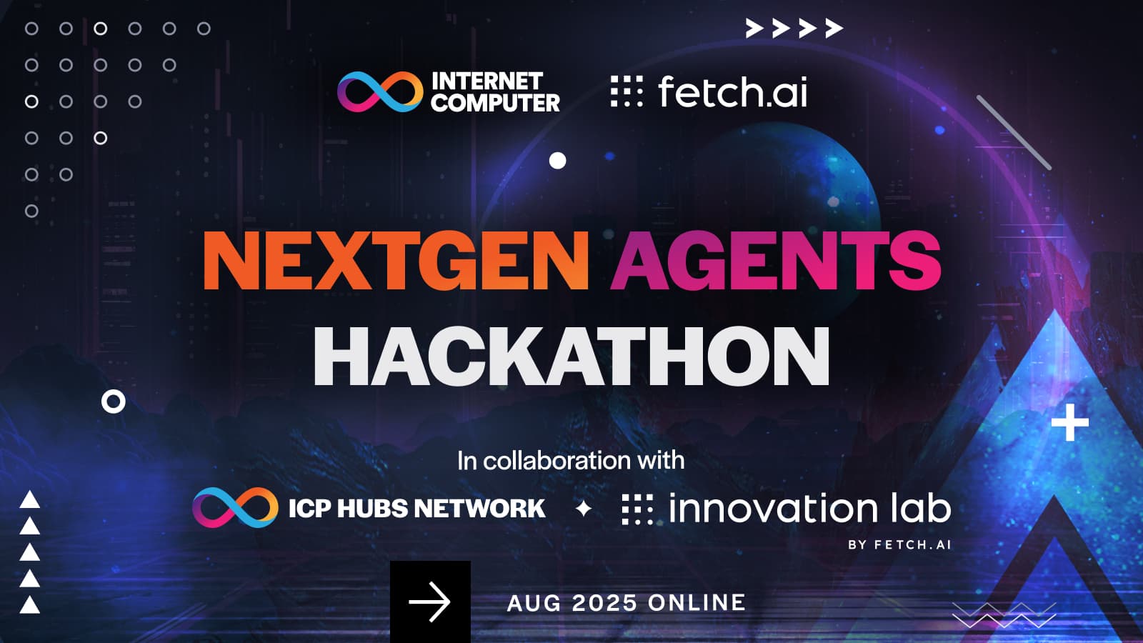 ICP x FET - NEXTGEN AGENTS HACKATHON banner
