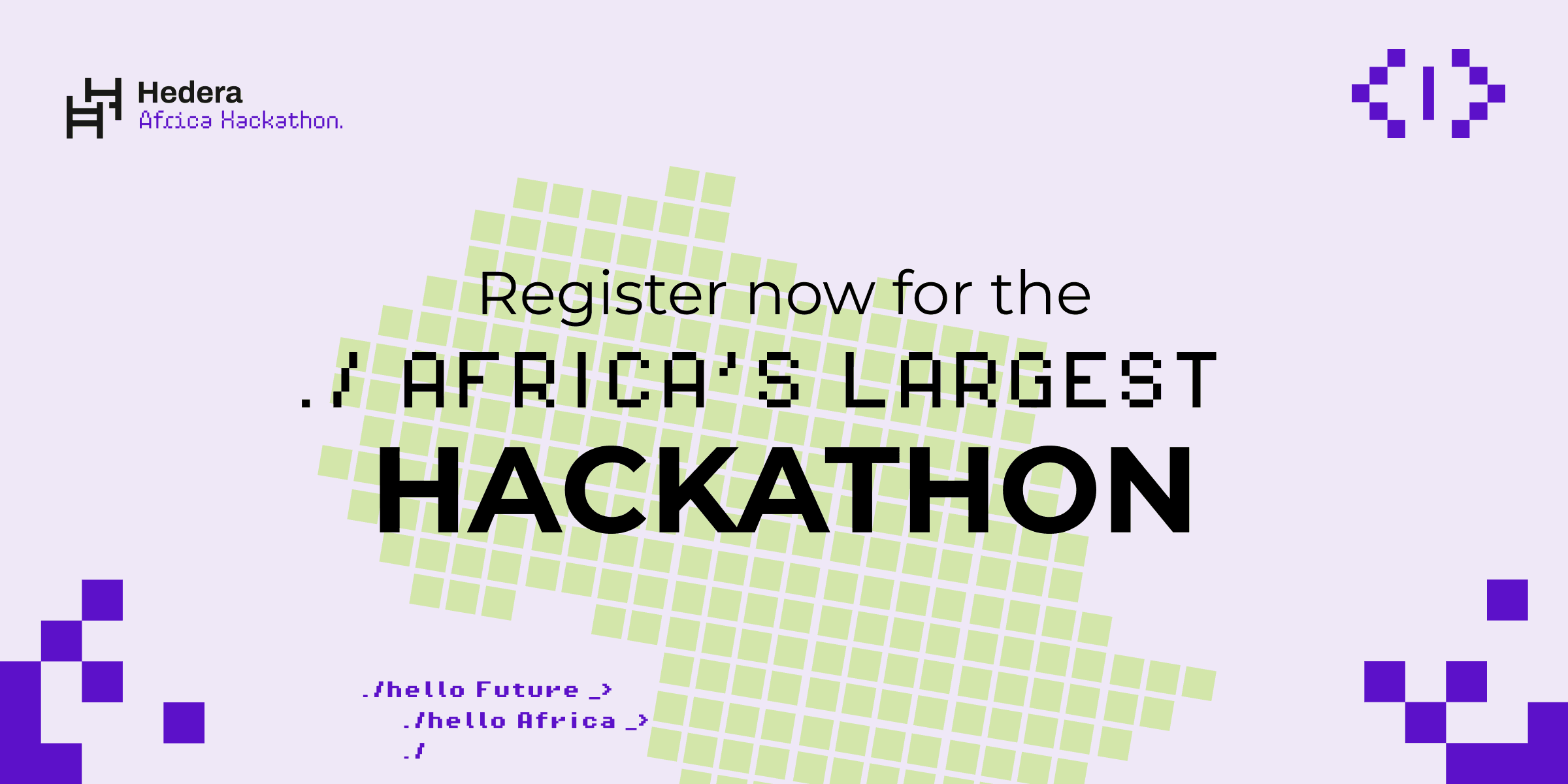 Hedera Africa Hackathon banner