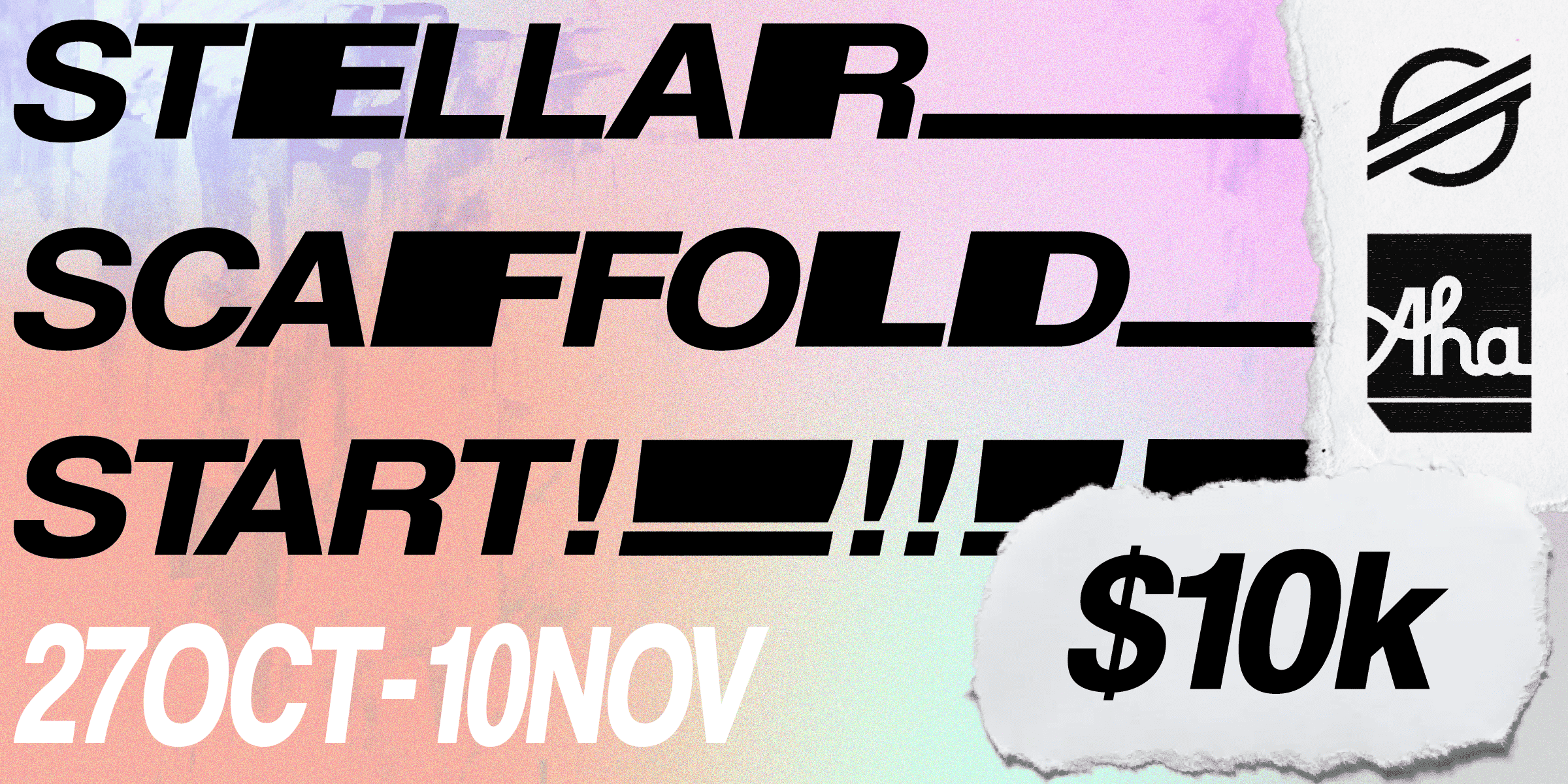 Scaffold Stellar Hackathon banner