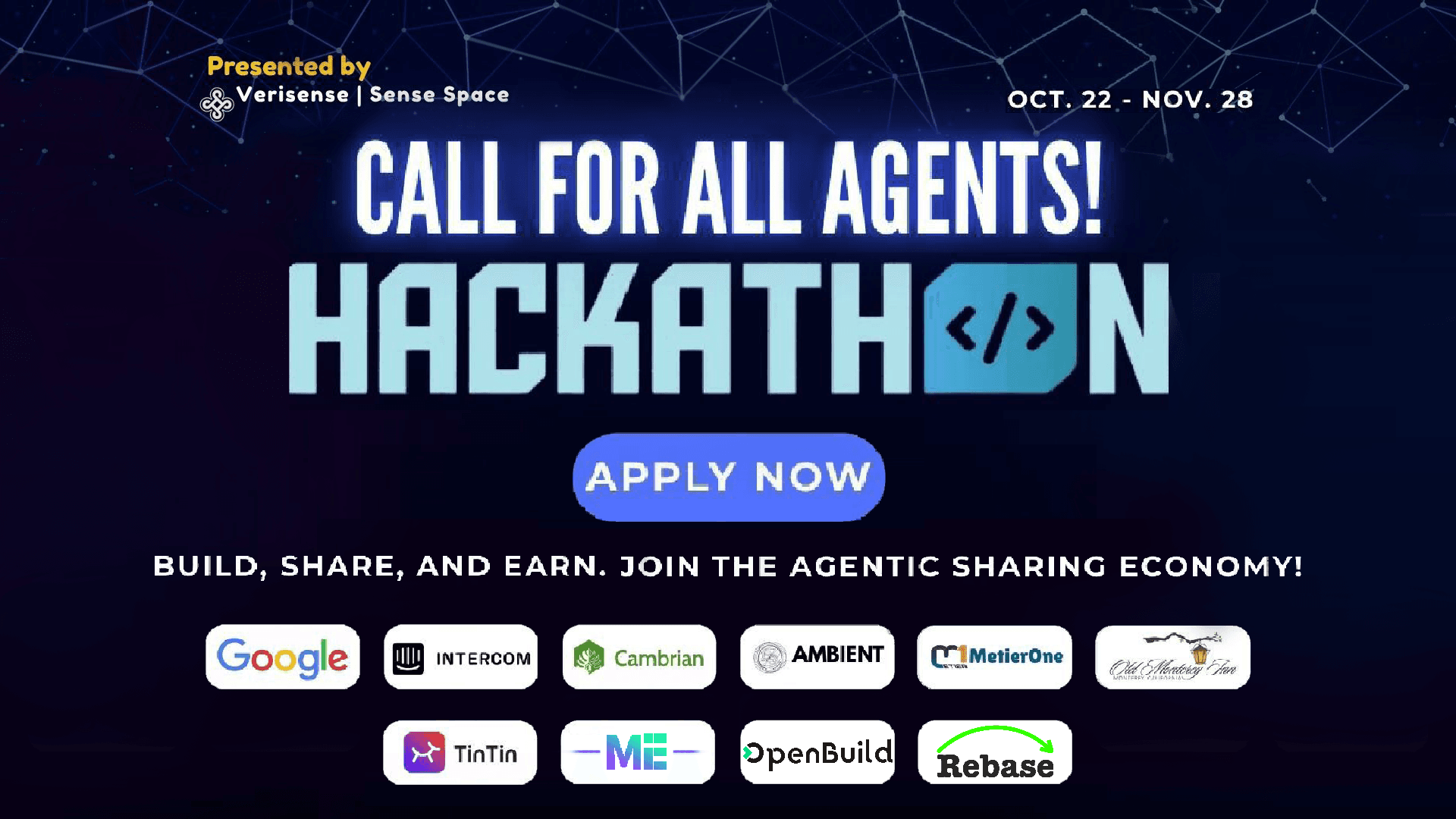 Calling For All Agents! Hackathon banner