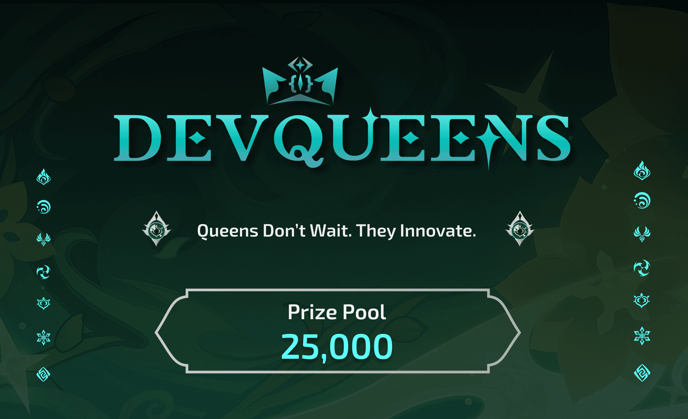 DeVQueenss Hackathon banner
