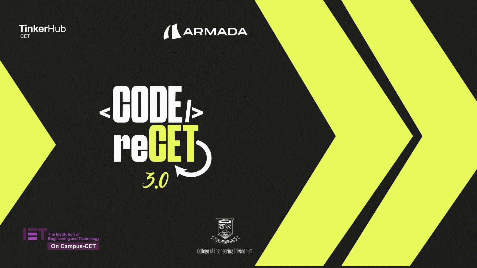 Code reCET 3.0 banner